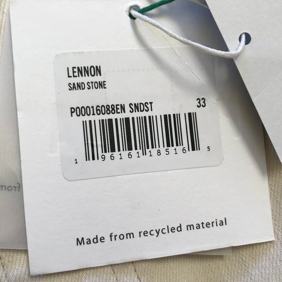 NWT Pistola Lennon Jeans Pants Womens 33 Sandstone Cream Raw Hem Crop Boot NEW - Picture 8 of 13